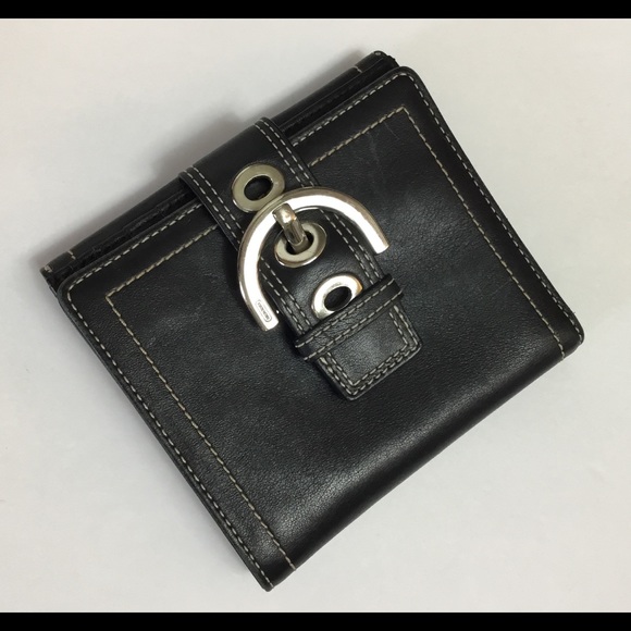 Coach Handbags - COACH Tri-Fold Leather Wallet Unisex